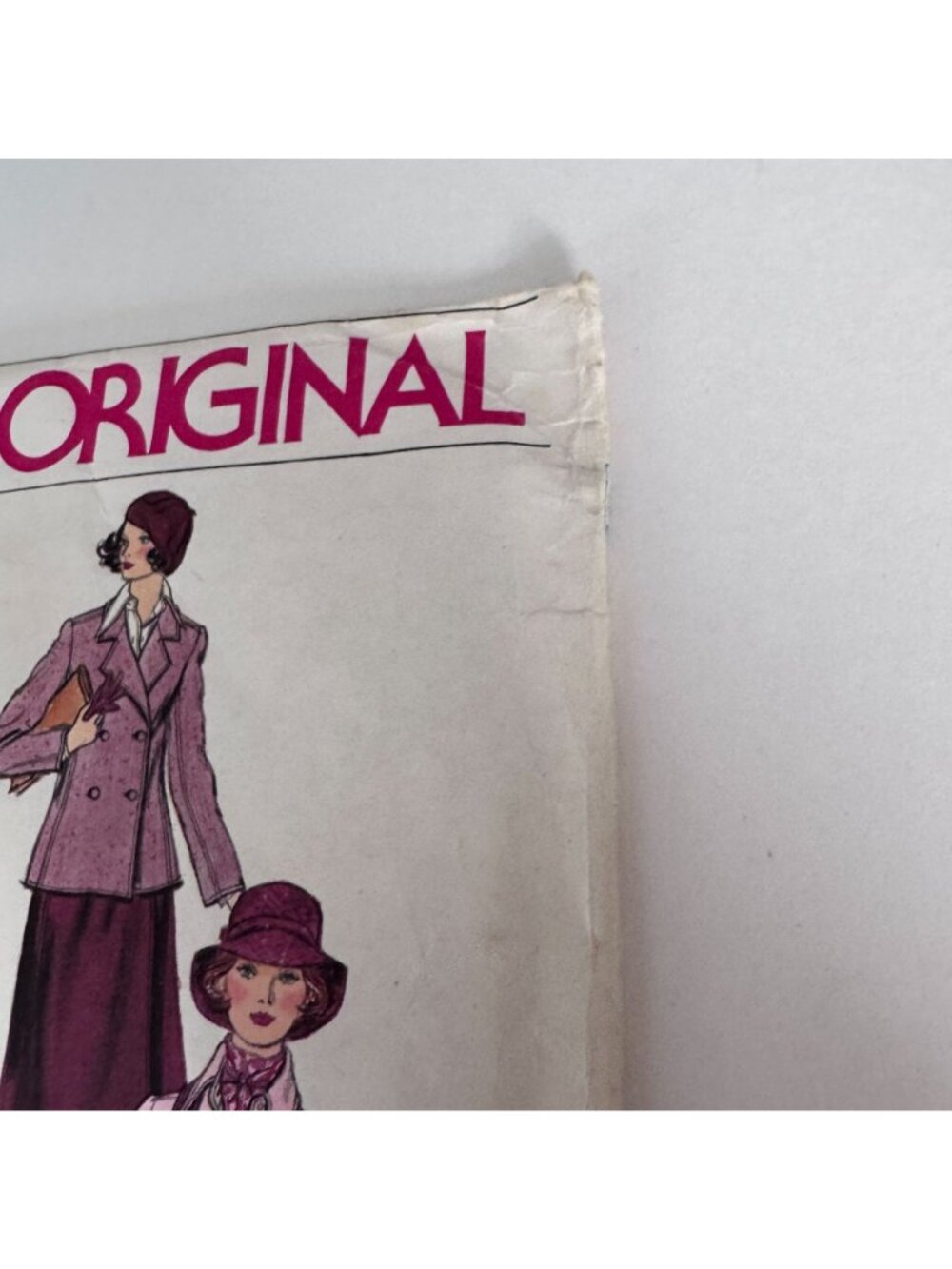 Vogue Paris Original Sewing Pattern 1268 Designer Power Suit Blazer Vintage 1970 - Picture 7 of 16